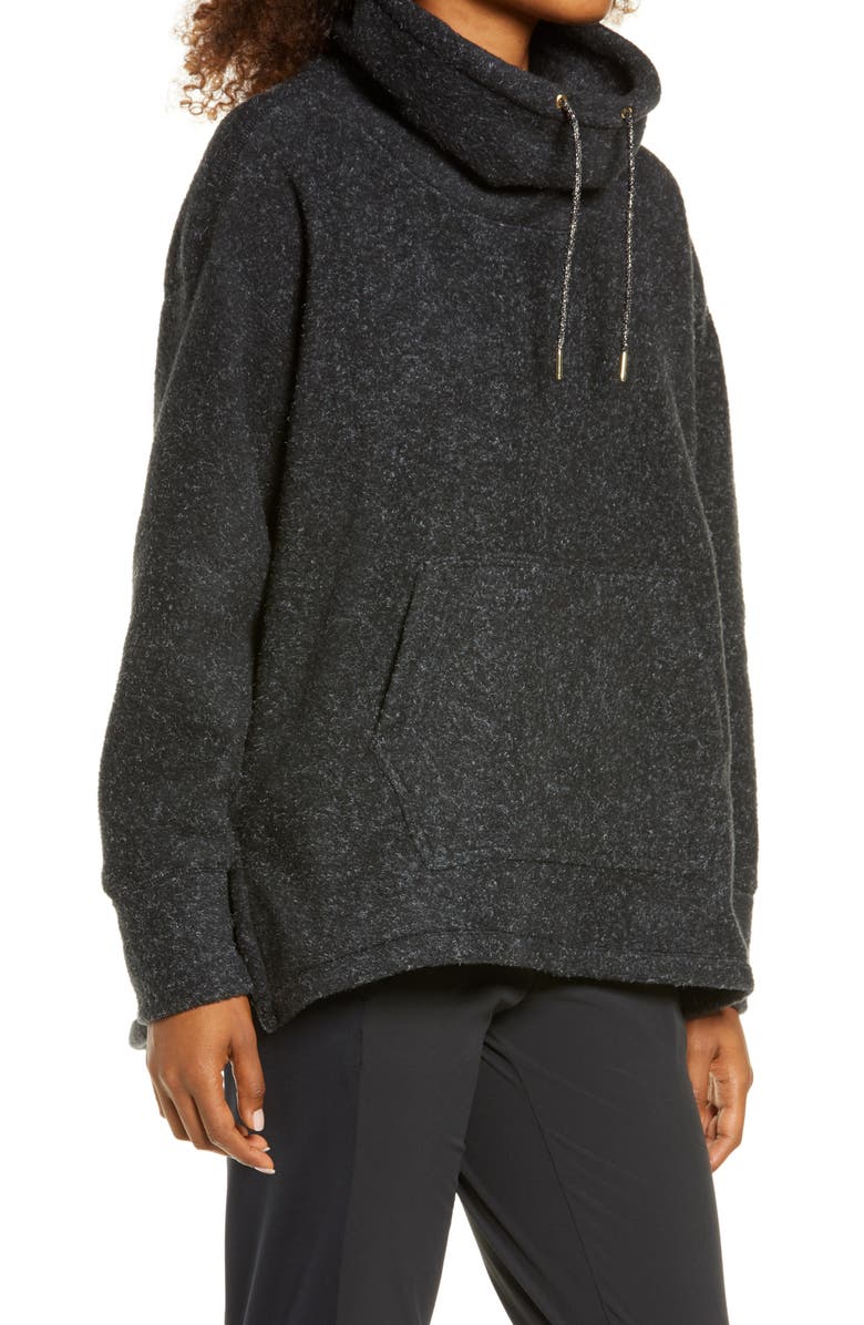 Nike Cowl Neck Fleece Pullover, Alternate, color,