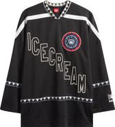 ICECREAM Party On Long Sleeve Mesh Jersey