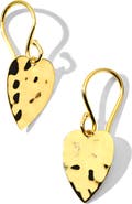 Ippolita Classico Crinkle Mini Heart Drop Earrings