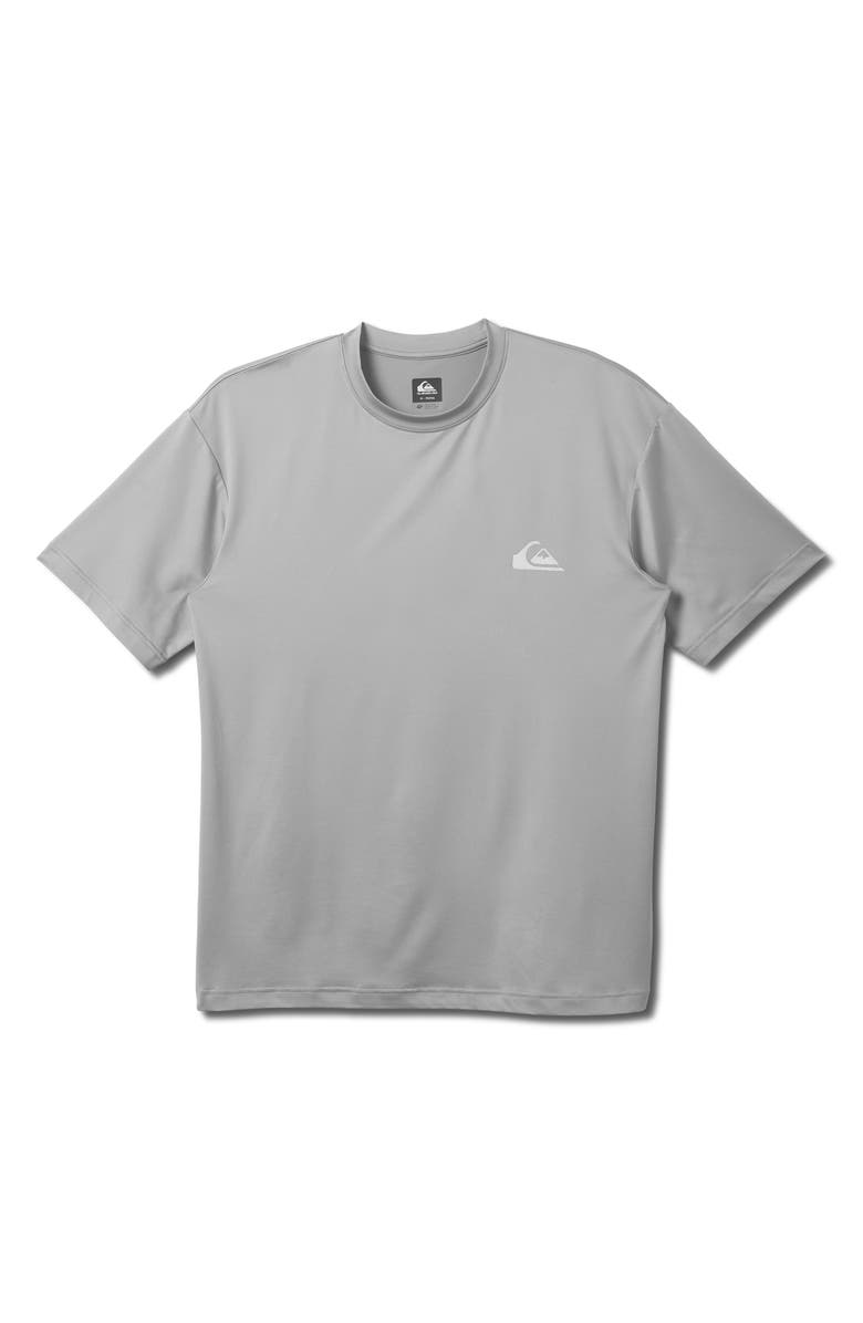 Quiksilver Everyday Surf Short Sleeve Rashguard, Main, color, Smoked Gray