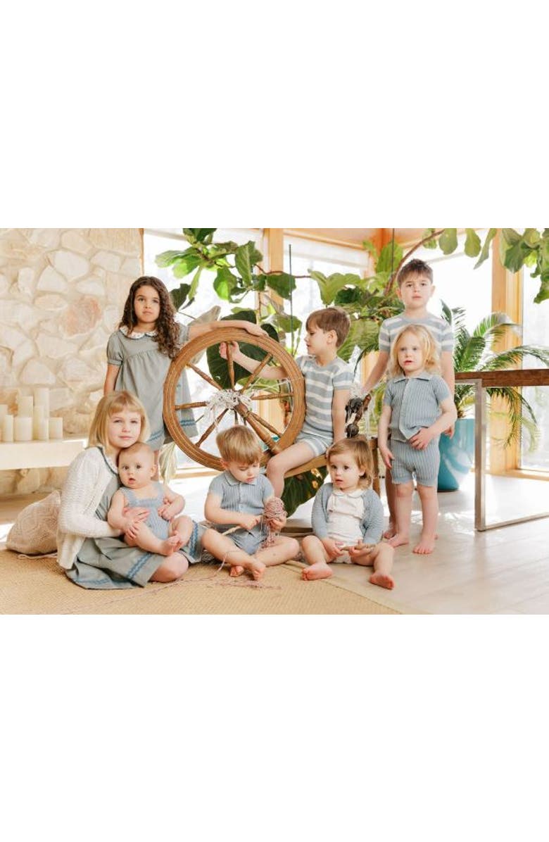 Ely's & Co. Looms Wave Collection - Knit Set, Alternate, color, Blue