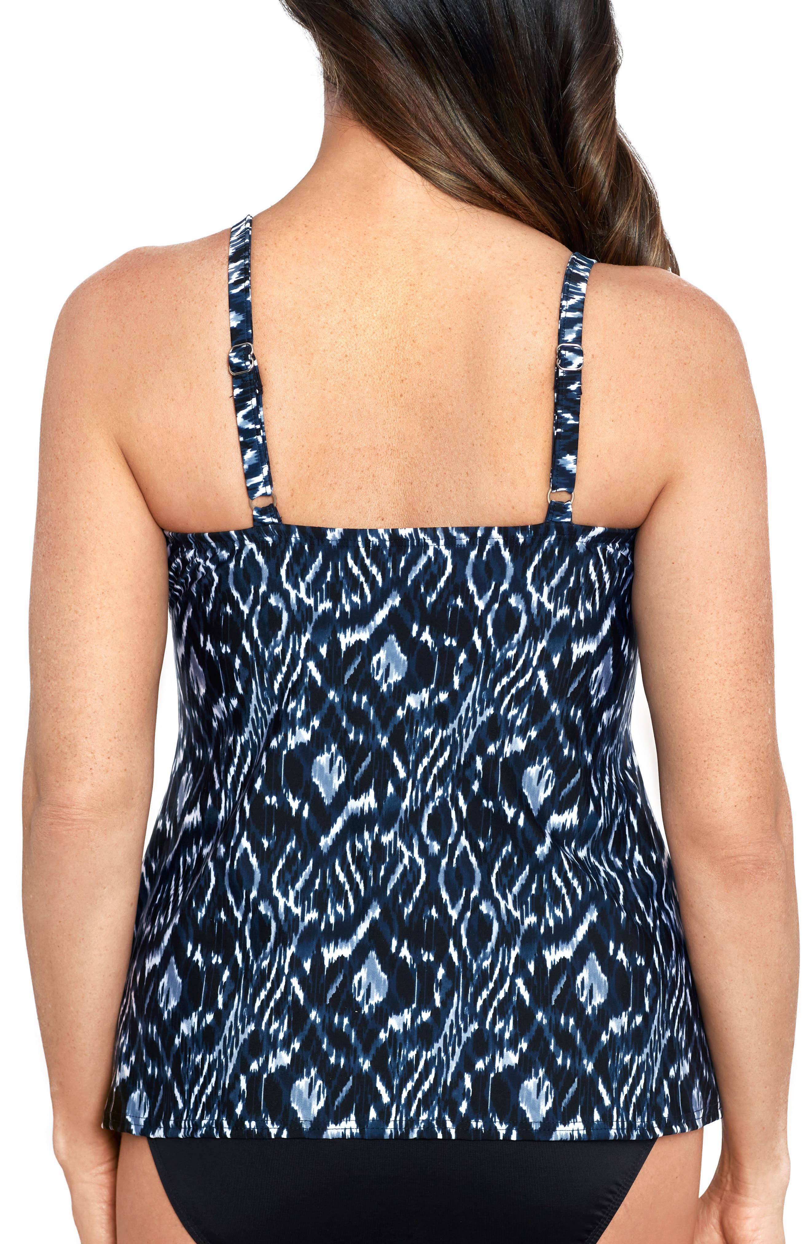 Miraclesuit® Palatium Love Knot Underwire Tankini Top (Women ...