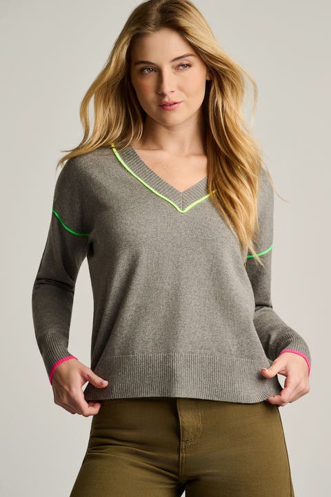Pop Stix Cotton Cashmere Sweater