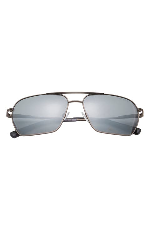 59mm Polarized Aviator Sunglasses