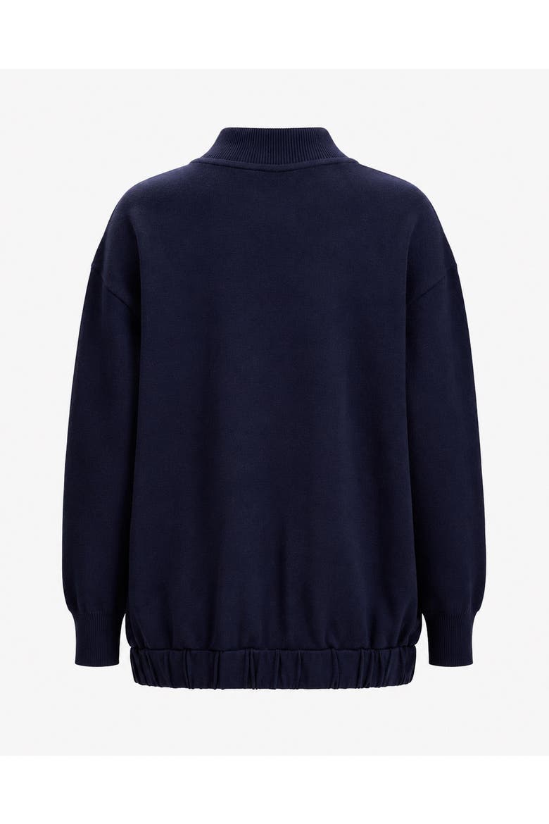 Barbara Knit Cardigan, Alternate, color, NAVY BLUE