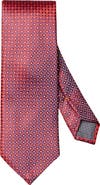 Eton Neat Geometric Pattern Silk Tie