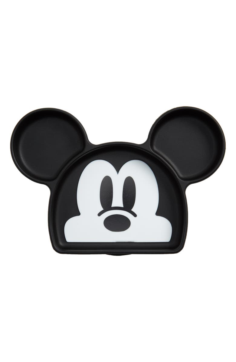 Bumkins Mickey Mouse<sup>®</sup> Silicone Grip Dish, Main, color, 