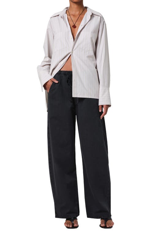 Citizens Of Humanity Ayla Pull On Pants In Washed Black