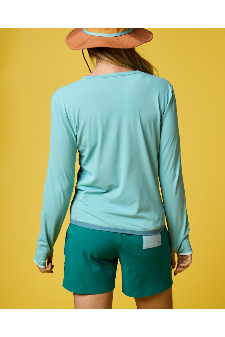 Sombra Long-Sleeve Sun Shirt - Women's, Alternate, color, Tide Pool