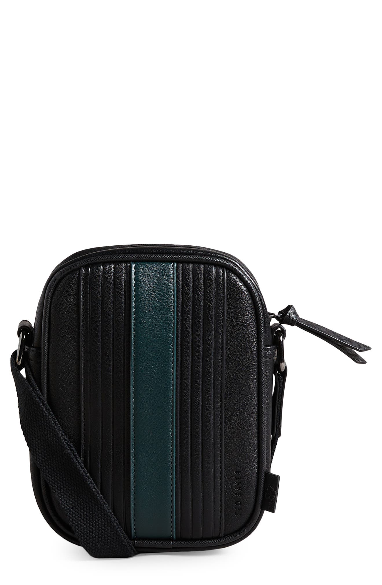 Ted Baker London Ever Striped Flight Bag, Main, color, 
