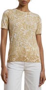 Lauren Ralph Lauren Floral Cotton Blend Sweater