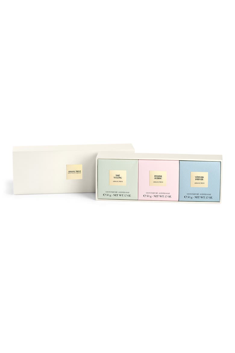 Armani/Prive Hand Soap Trio, Main, color, NO COLOR