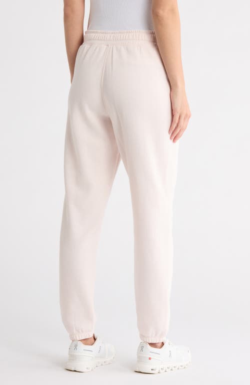 Calvin Klein Performance High Waist Relaxed Cotton Blend Sweatpants