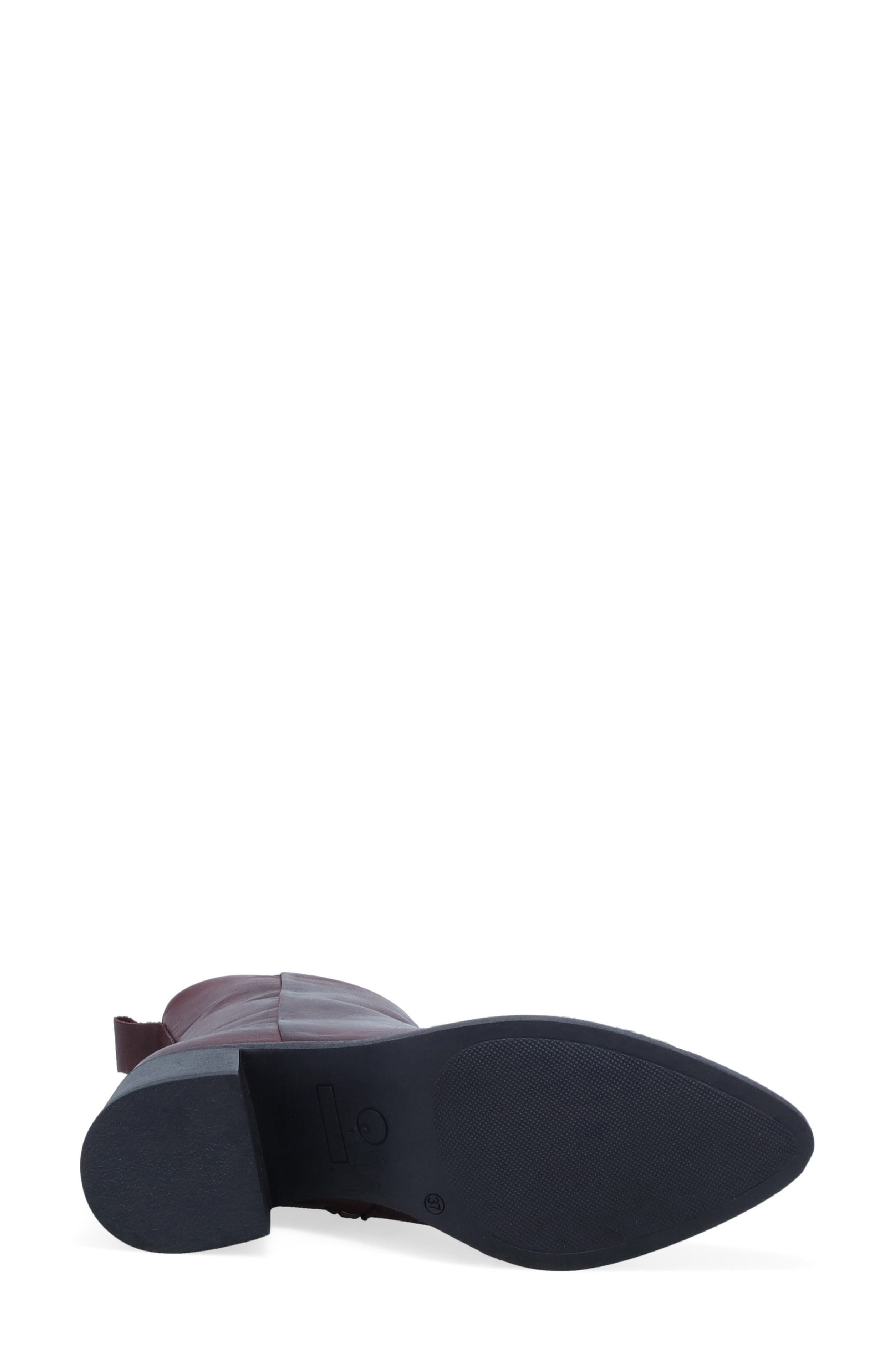 Jessica Block Heel Bootie, Alternate, color, WINE