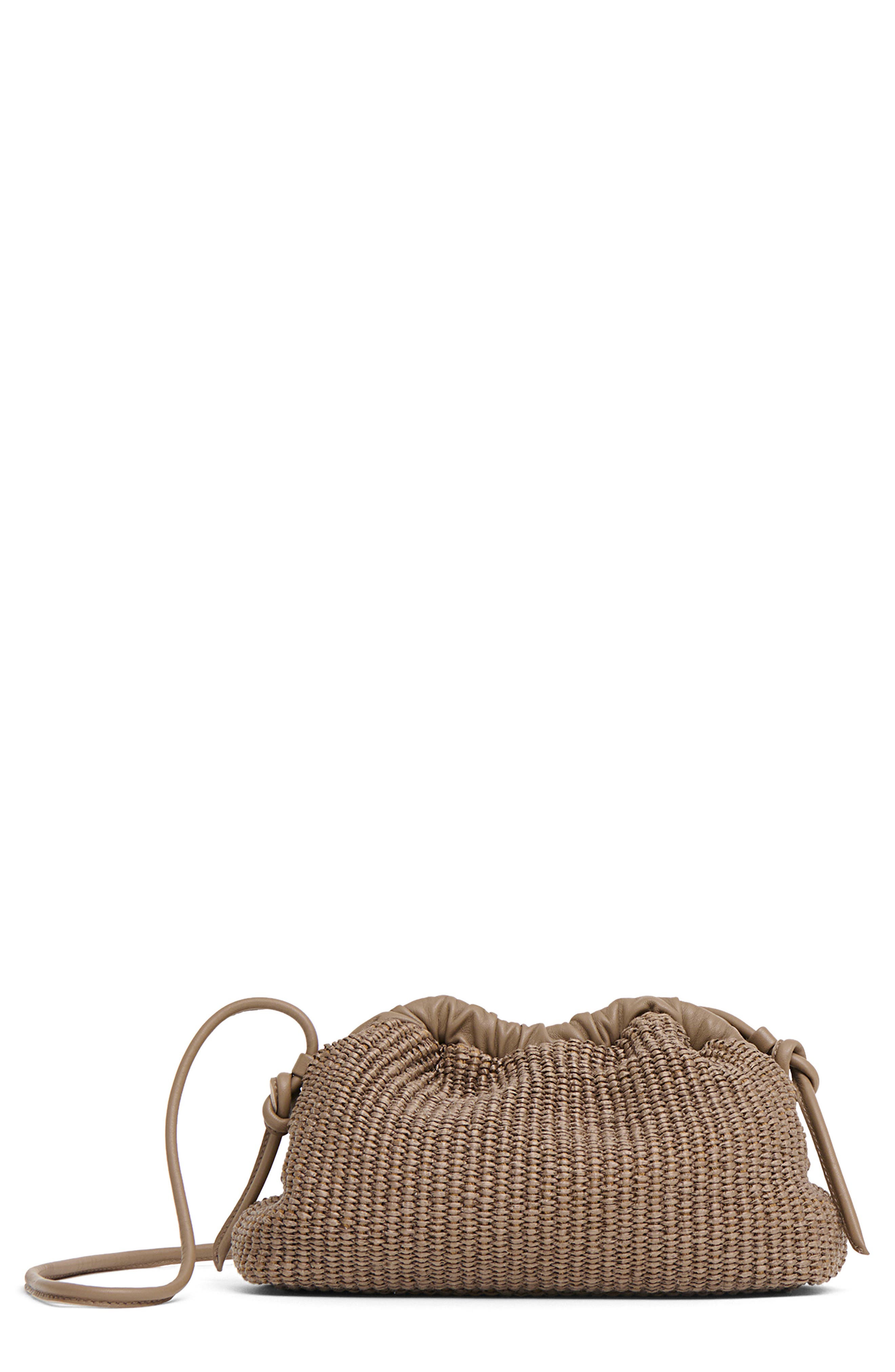 Mansur Gavriel Mini Cloud Clutch, Main, color, Anise