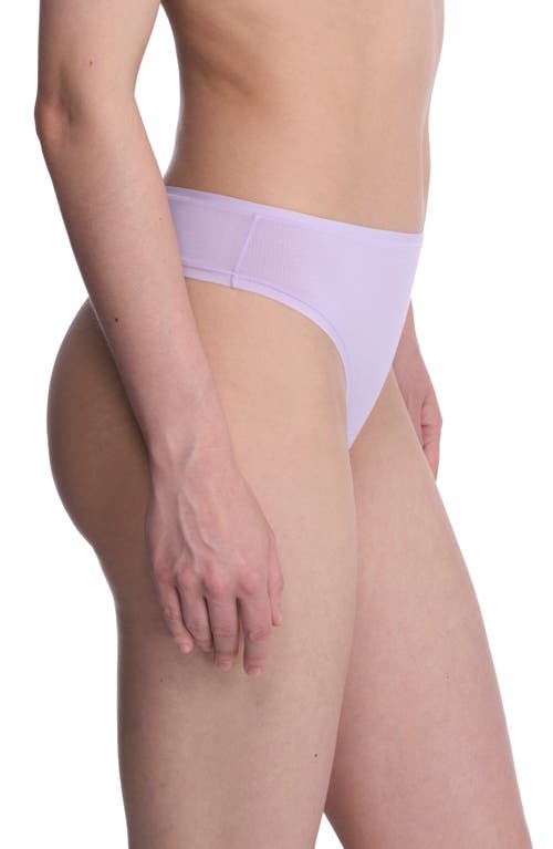 Natori Bliss Bare Cotton Hipster Briefs In Purple