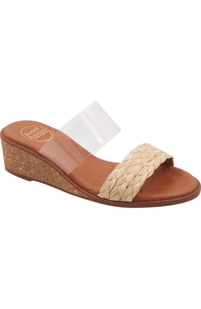 André Assous Gwenn Wedge Sandal, Main, color,