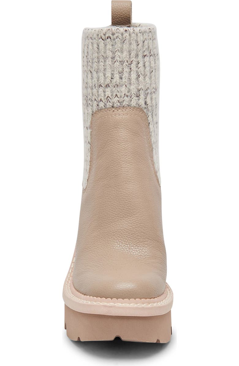 Dolce Vita Drago Platform Boot, Alternate, color, Taupe Leather