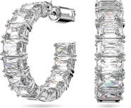 Swarovski Matrix Swarovski Hoop Earrings