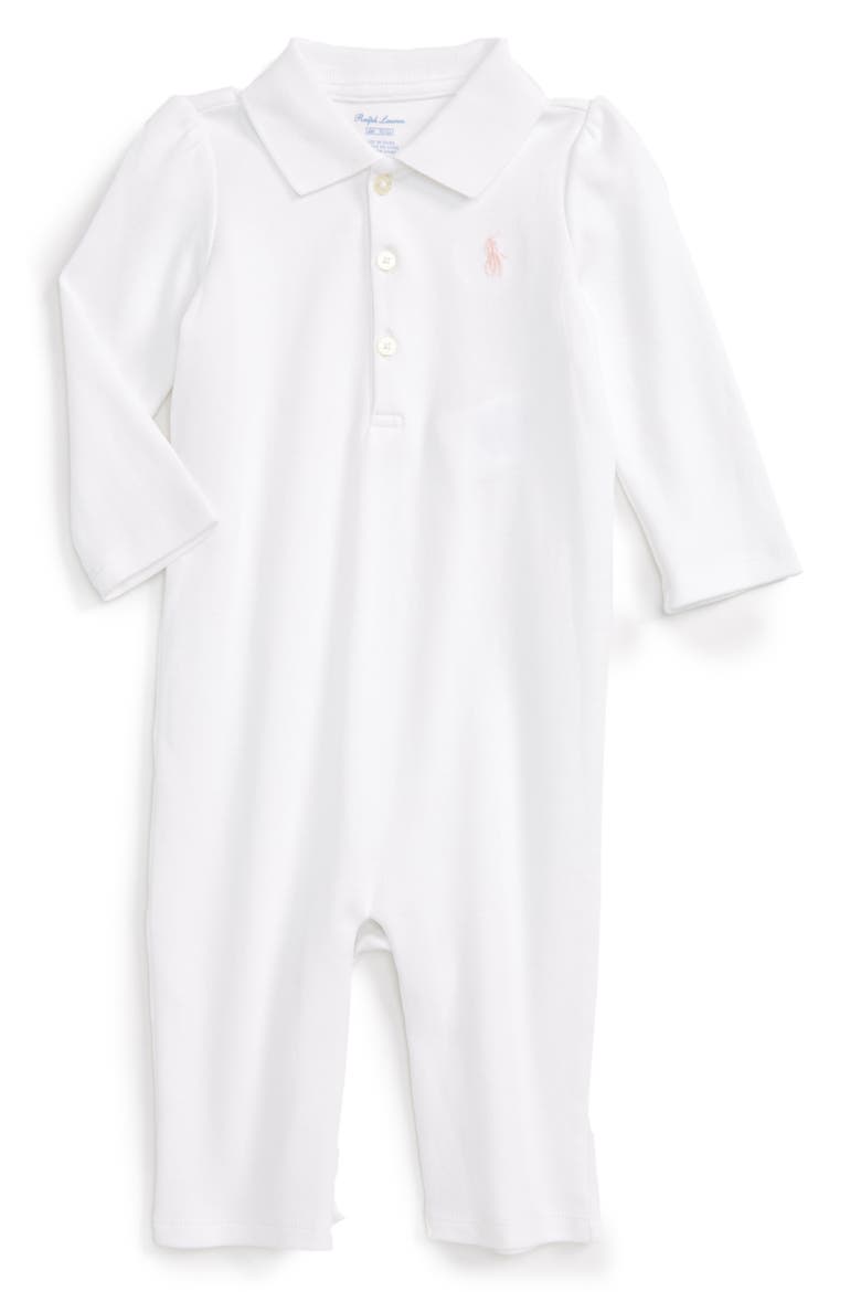 Romper, Main, color, WHITE