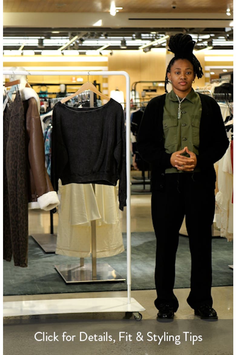 Ife Oversize Thermal Sweatshirt video