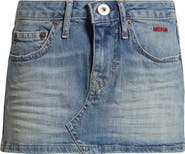 BDG Urban Outfitters Low Rise Ultra Mini Denim Skirt