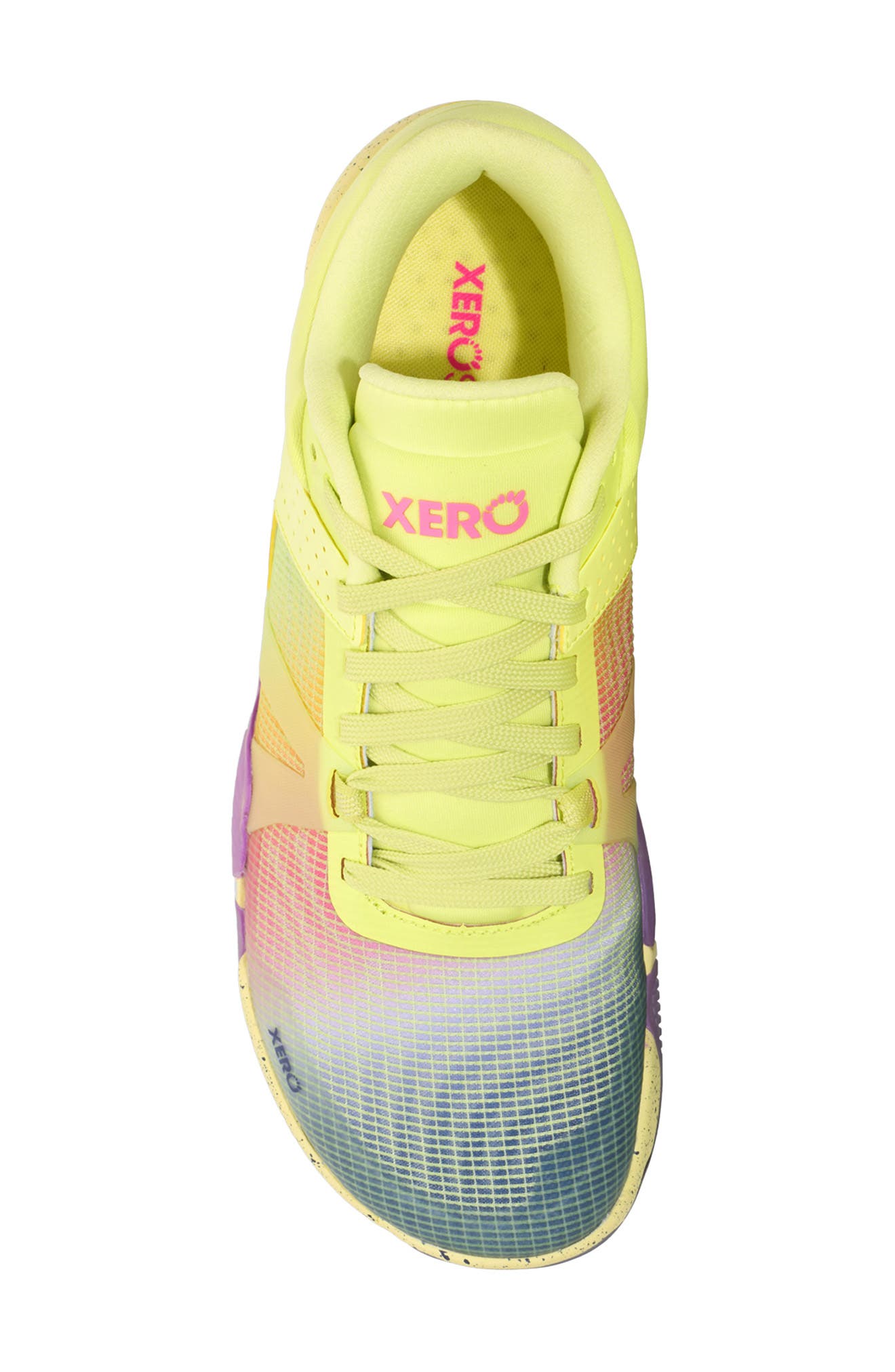 X1 Low Barefoot Basketball Shoe, Alternate, color, SUNNY LIME