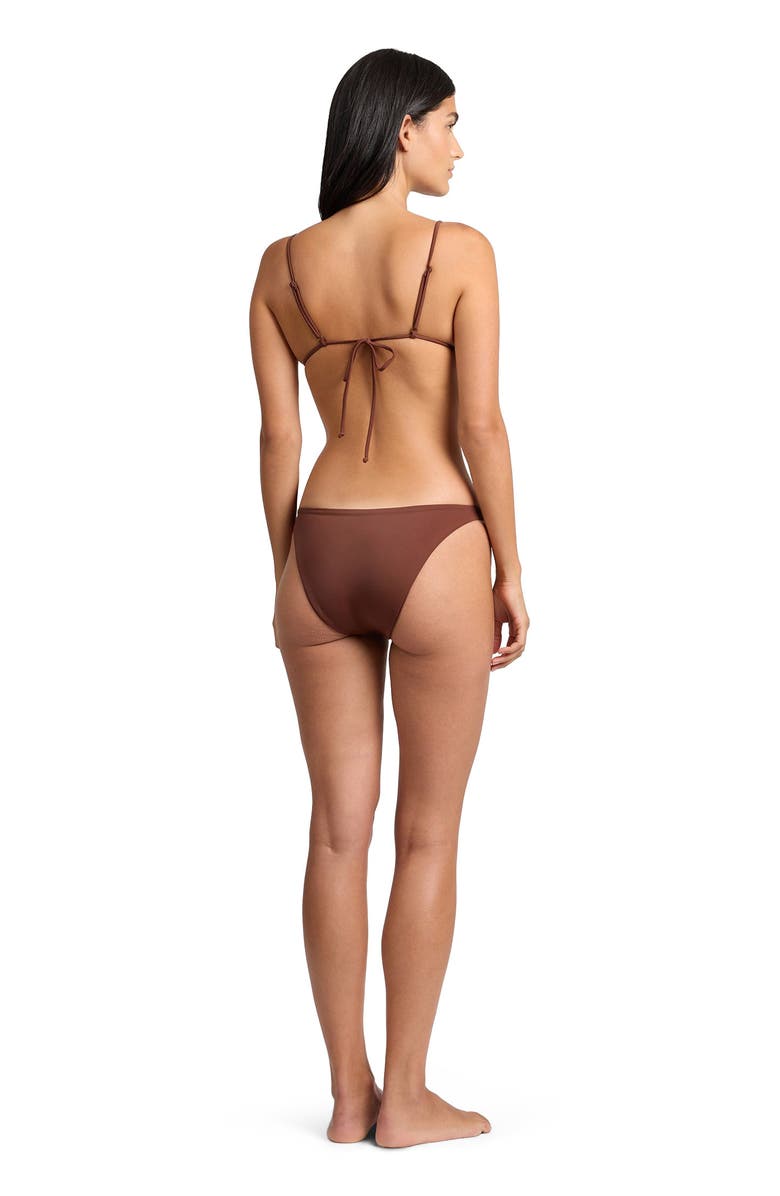 Onia Alexa Bikini Top, Alternate, color, Cappuccino