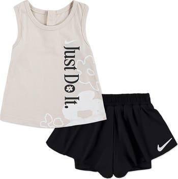 Wildflower Graphic Tank & Skort Set