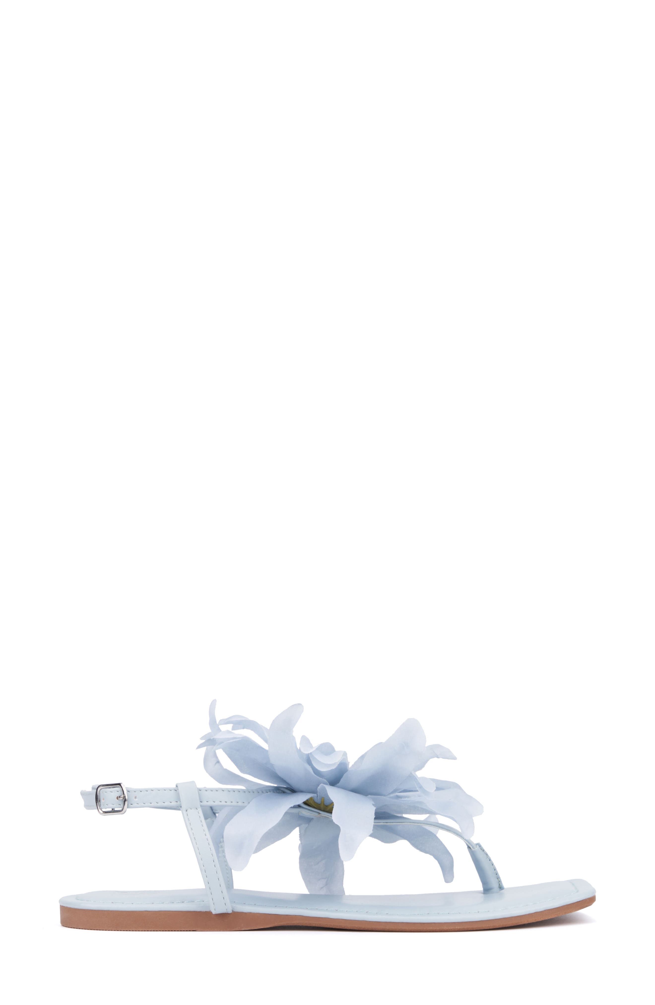 NEW YORK AND COMPANY Flora Sandal, Alternate, color, Pastel Blue