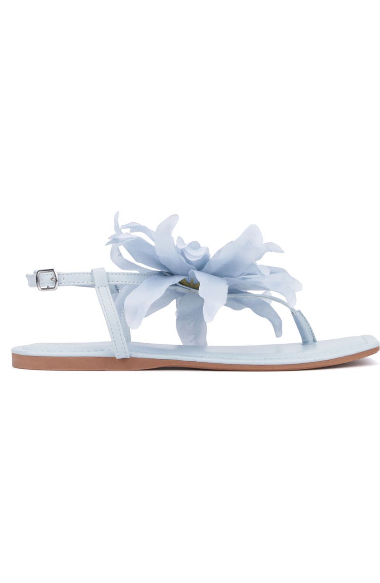 NEW YORK AND COMPANY Flora Sandal, Alternate, color, Pastel Blue