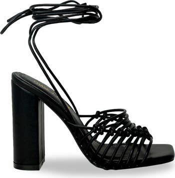 Lyria Ankle Wrap Sandal