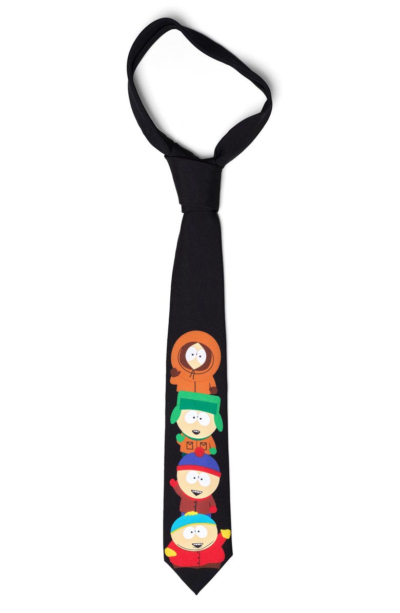 OppoSuits 'South Park' Tie, Main, color, Black Multi