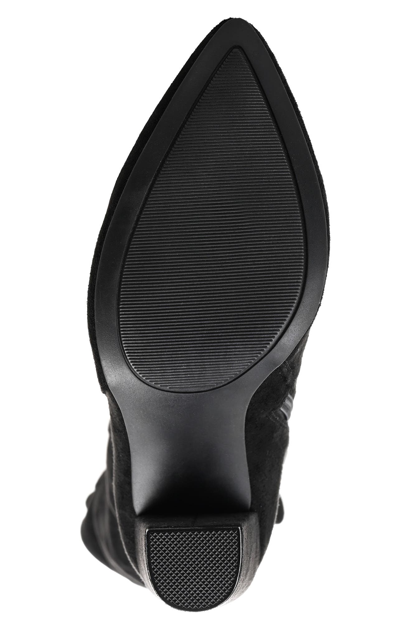 Journee Collection Dominga Block Heel Vegan Leather Boot, Alternate, color, 