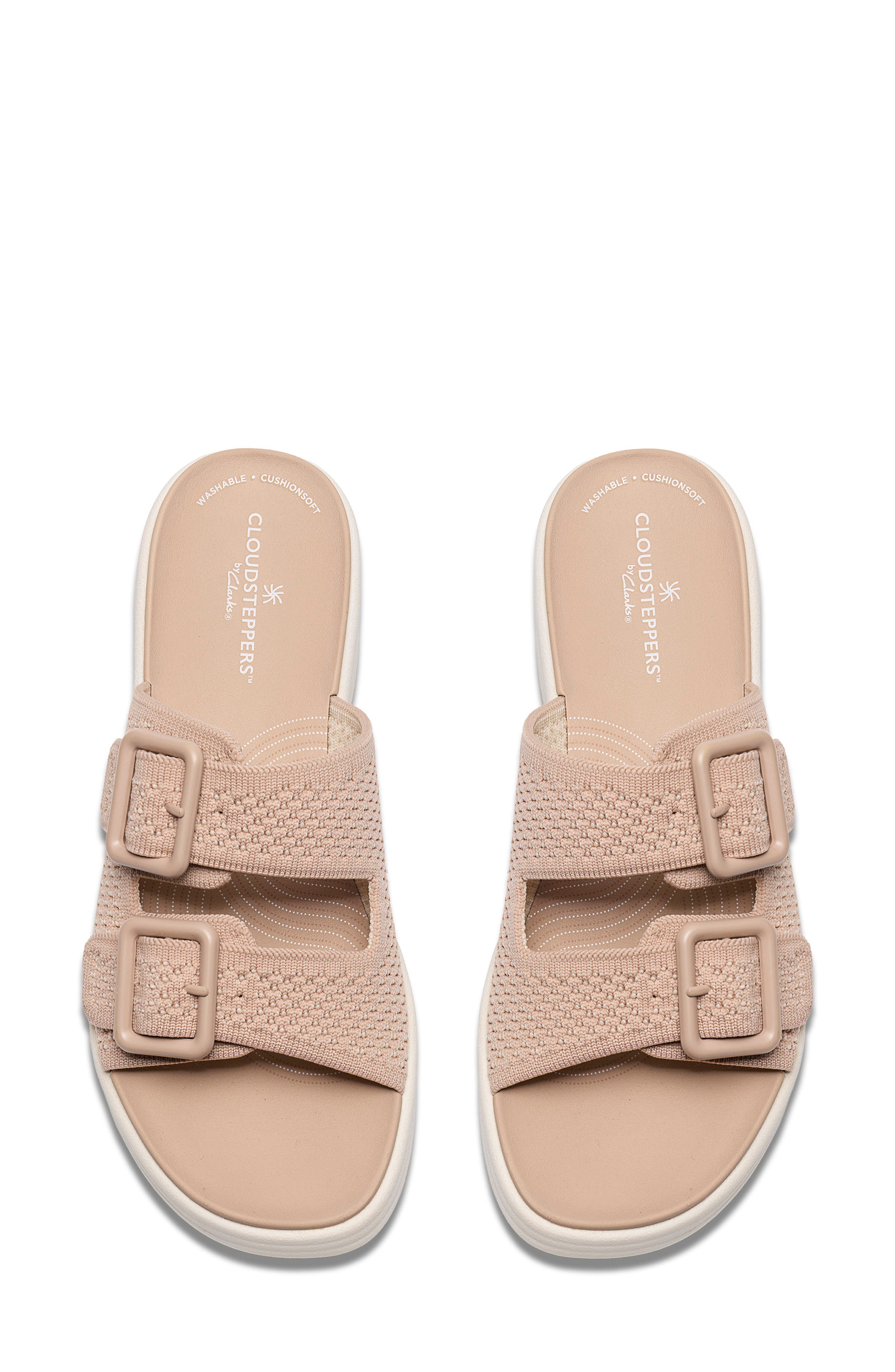 Drift Faye Wedge Slide Sandal, Alternate, color, SAND