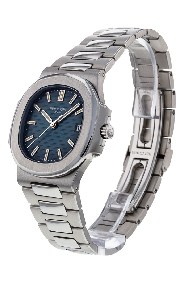 Watchfinder & Co. Patek Phillipe Preowned 1998 Nautilus Bracelet Watch, 36mm, Alternate, color,