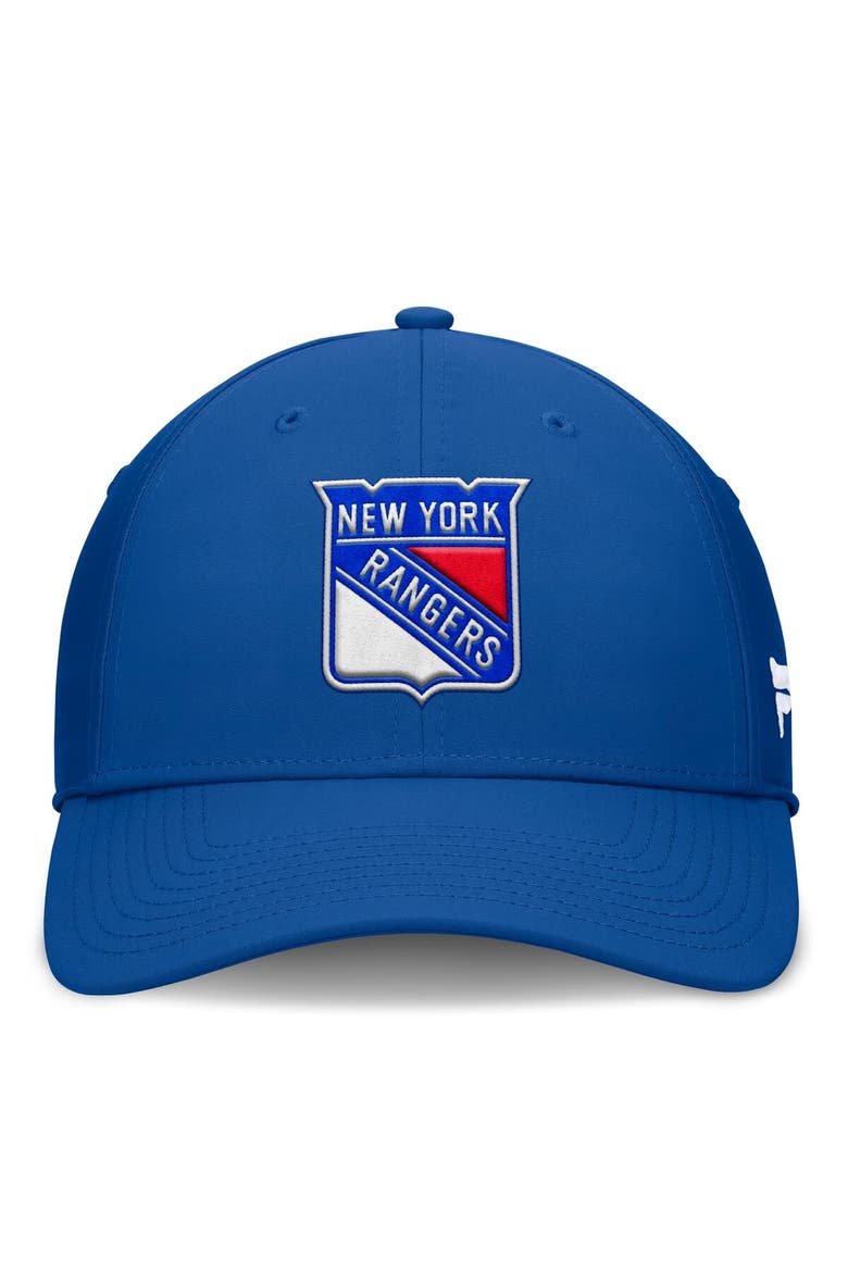 Men's Fanatics Royal New York Rangers Core Primary Logo Flex Hat, Alternate, color, Royal