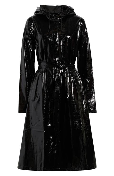 Waterproof A-Line Long Raincoat