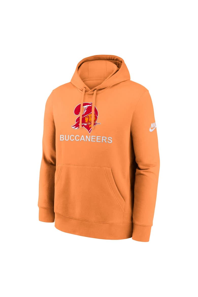 Men's Nike Orange Tampa Bay Buccaneers Best Season Rewind Club Pullover Hoodie, Alternate, color, Orange