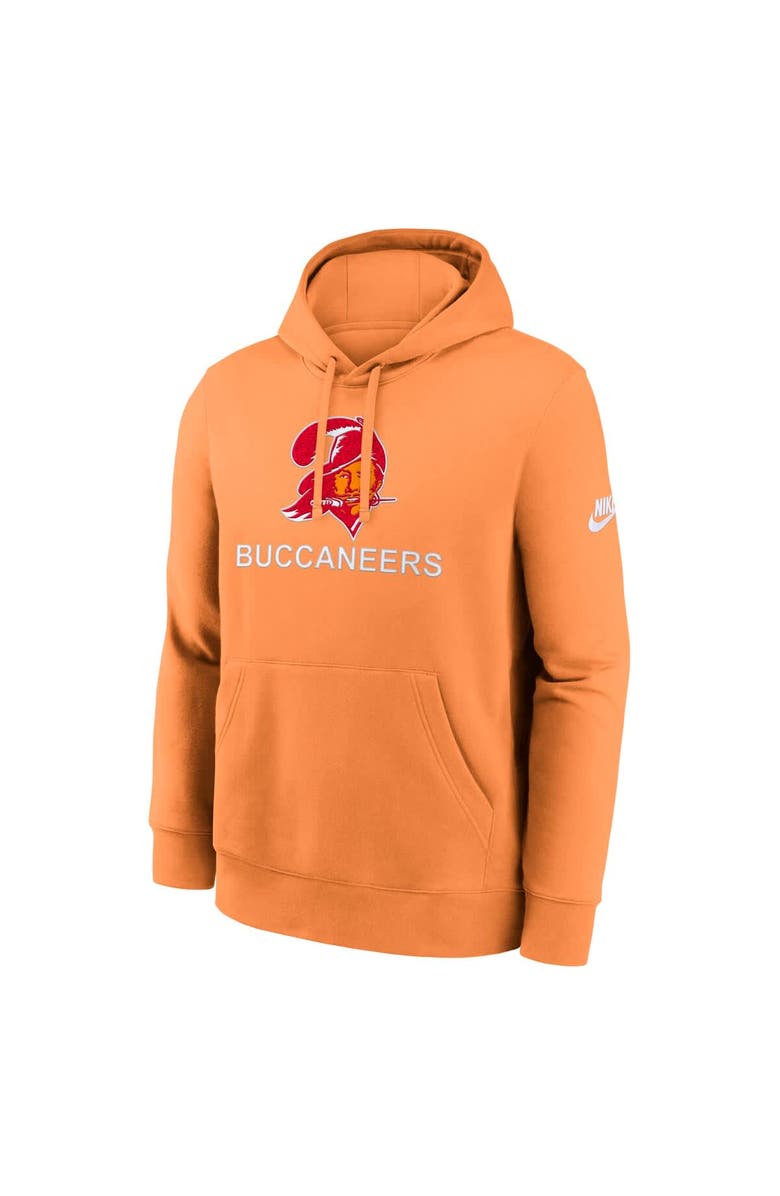 Nike Men's Nike Orange Tampa Bay Buccaneers Best Season Rewind Club Pullover Hoodie, Alternate, color, Orange