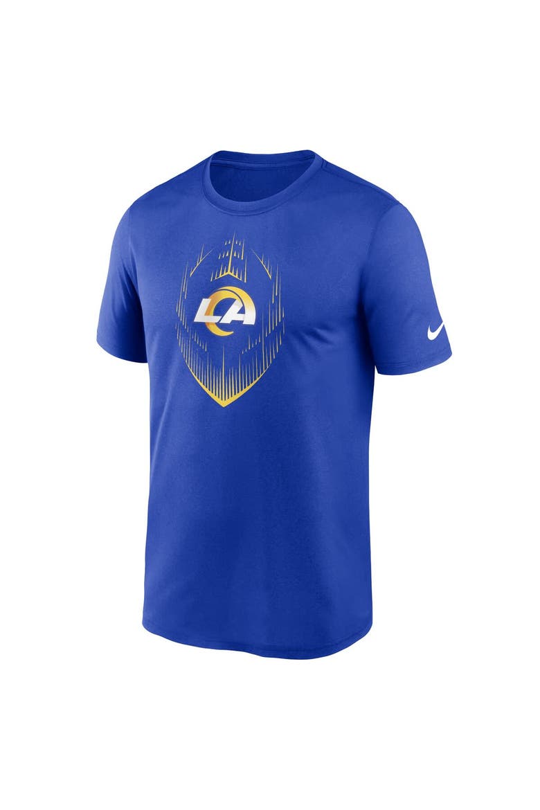 Men's Nike Royal Los Angeles Rams Primetime Legend Icon Performance T-Shirt, Alternate, color, Royal