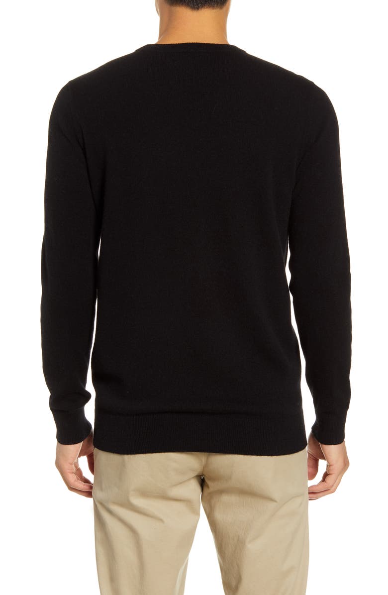 PAIGE Willard V-Neck Wool & Cashmere Sweater, Alternate, color,