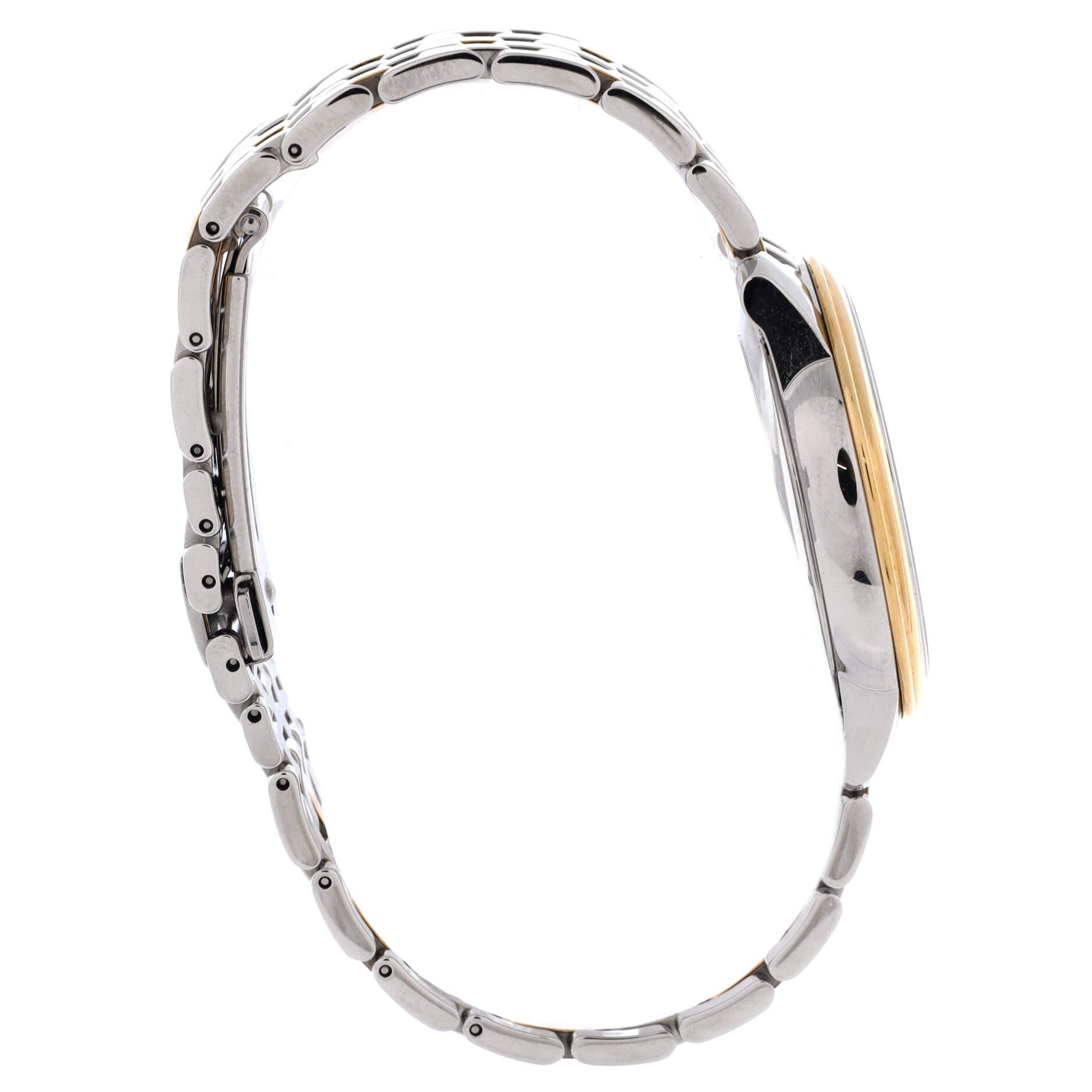 De Ville Prestige Co-Axial Chronometer Automatic Watch Stainless Steel and Yellow Gold 37, Alternate, color, Metallic Silver