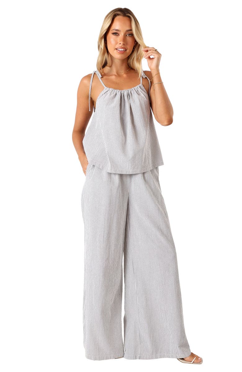 Petal & Pup Savanna Stripe Wide Leg Pants, Alternate, color, 