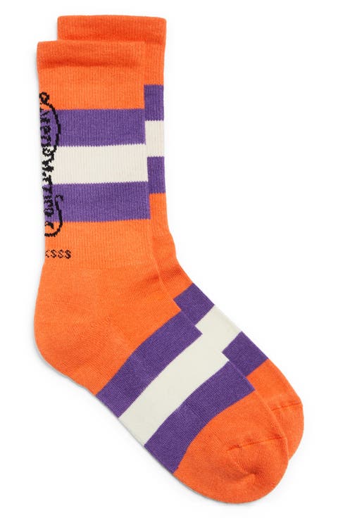 x Wary Meyers Stripe Organic Cotton Blend Socks (Nordstrom Exclusive)