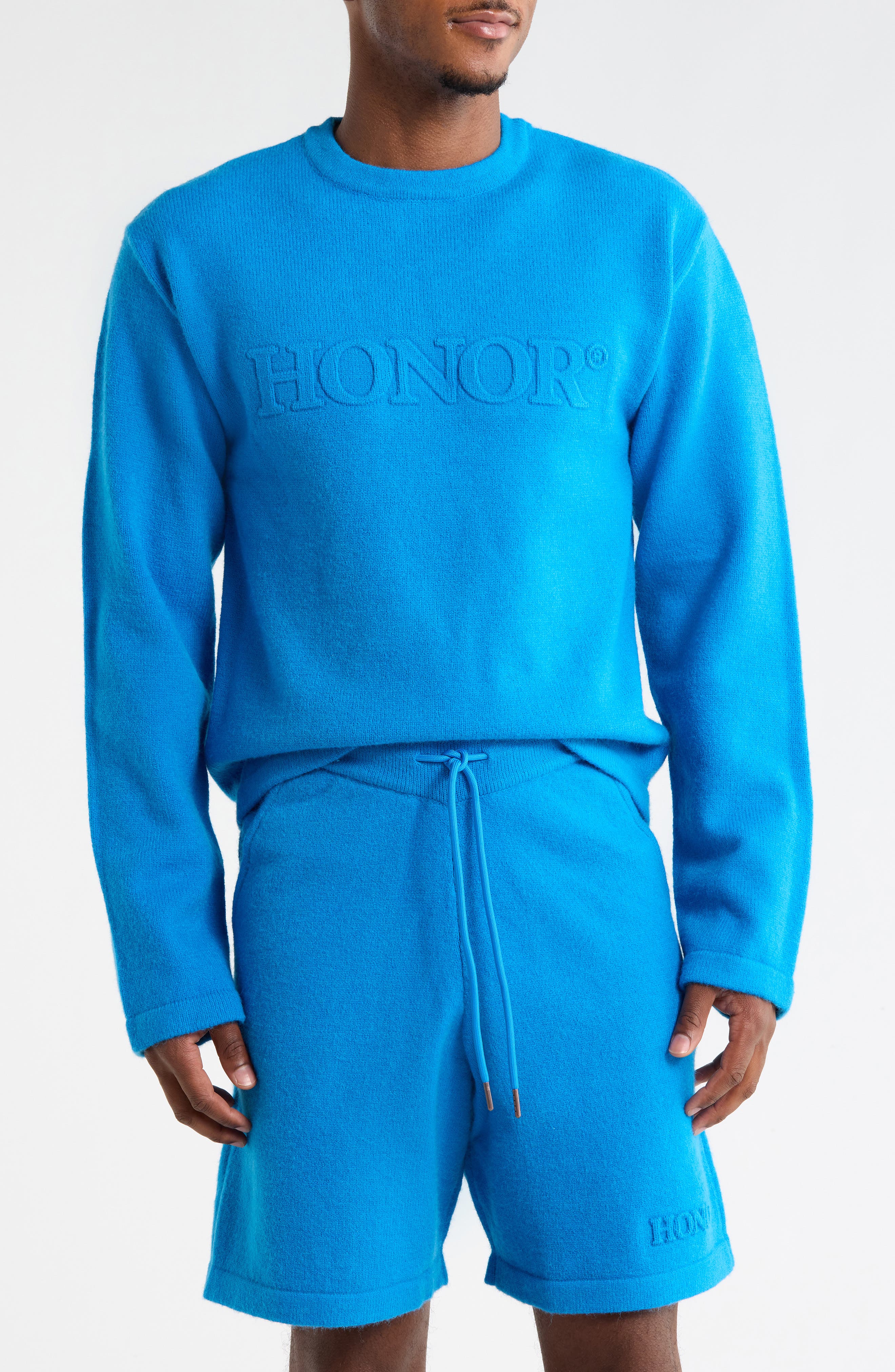 HONOR THE GIFT Cotton Logo Sweater