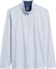 Johnston & Murphy XC+™ Performance Game Day Goal Post Print Button-Up Shirt
