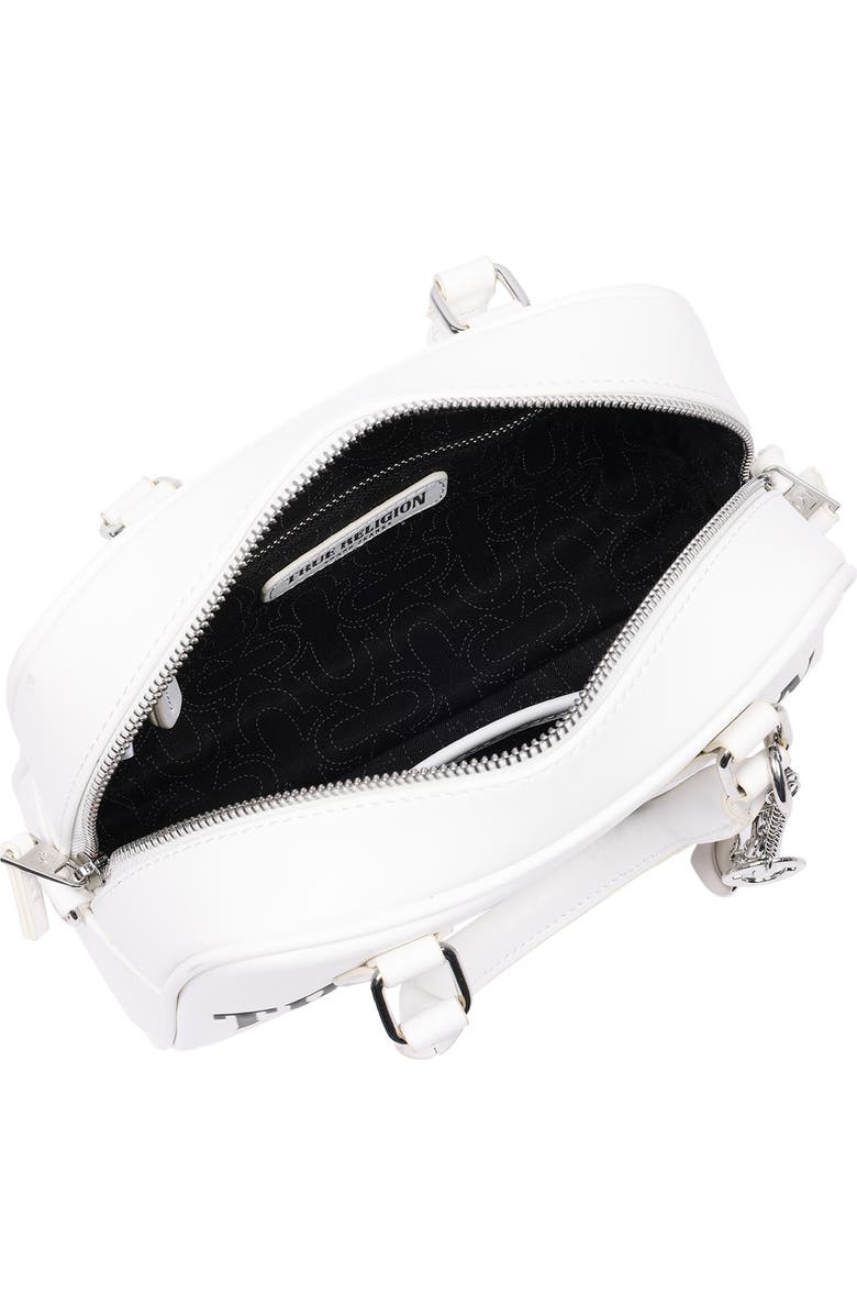 True Religion Bombe Logo Satchel, Alternate, color,