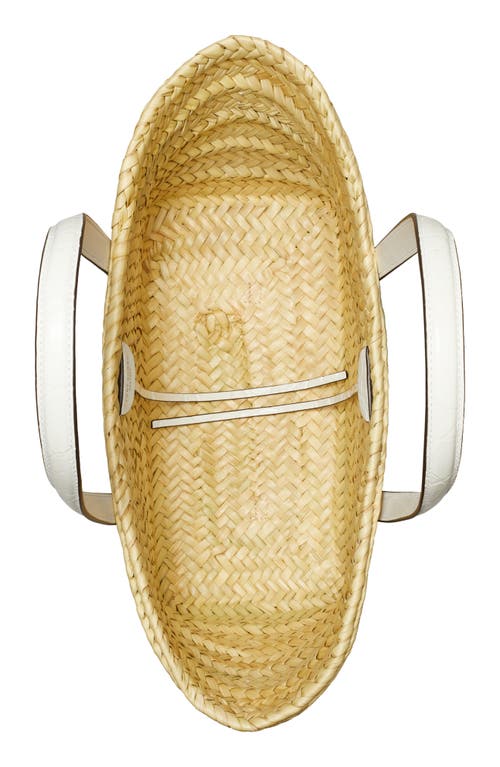 Tory Burch Ella Small Straw Basket Tote