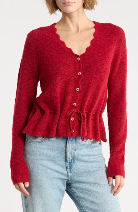 Pointelle Cardigan